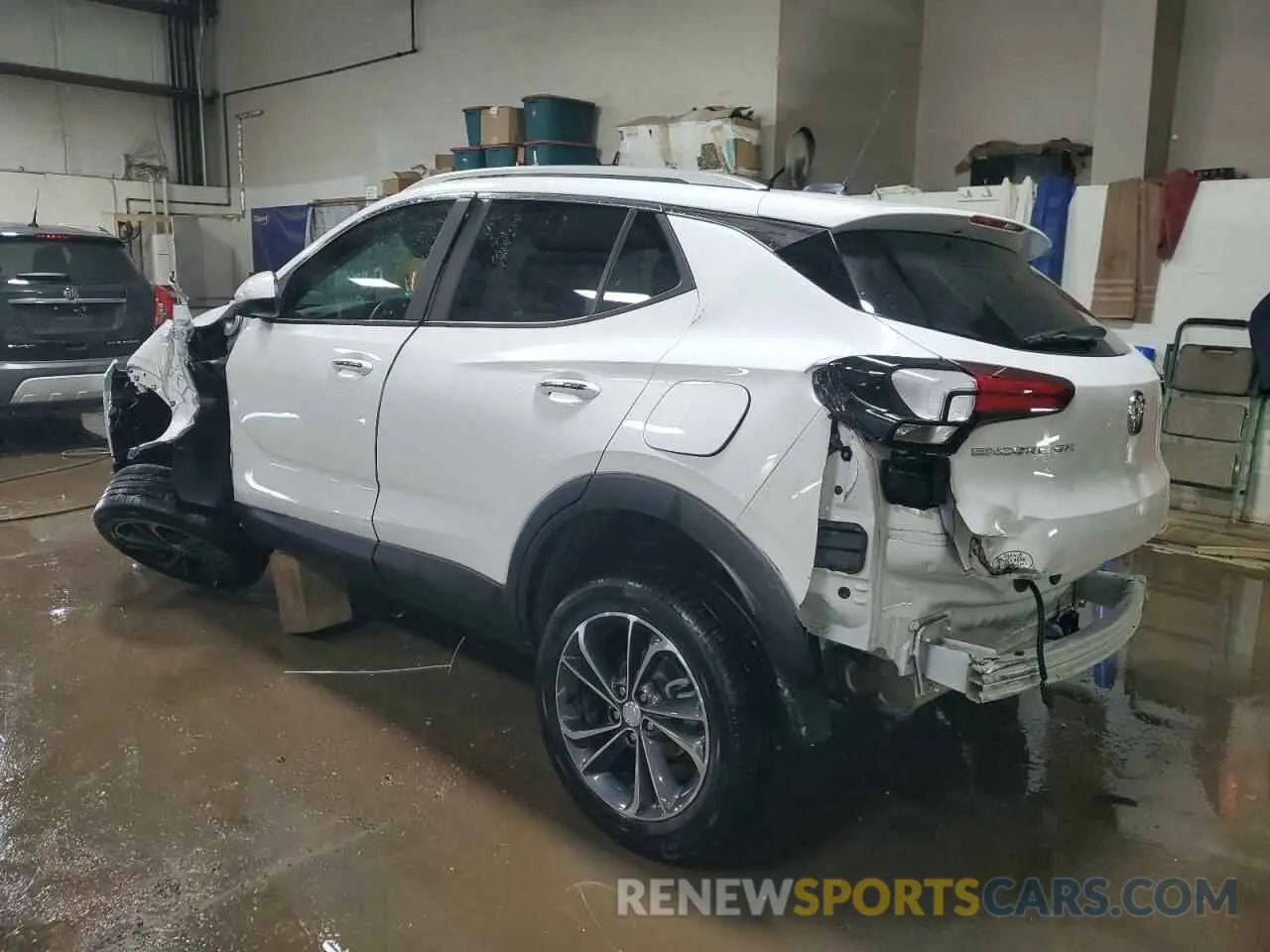 2 Photograph of a damaged car KL4MMDS24NB137444 BUICK ENCORE 2022