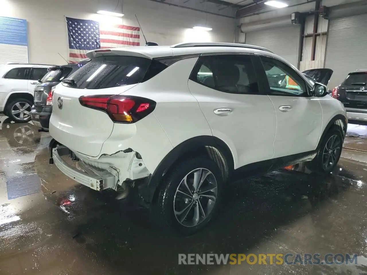 3 Photograph of a damaged car KL4MMDS24NB137444 BUICK ENCORE 2022