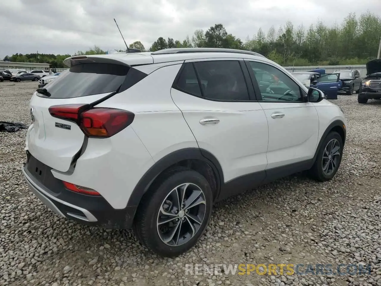3 Photograph of a damaged car KL4MMDS25NB148548 BUICK ENCORE 2022