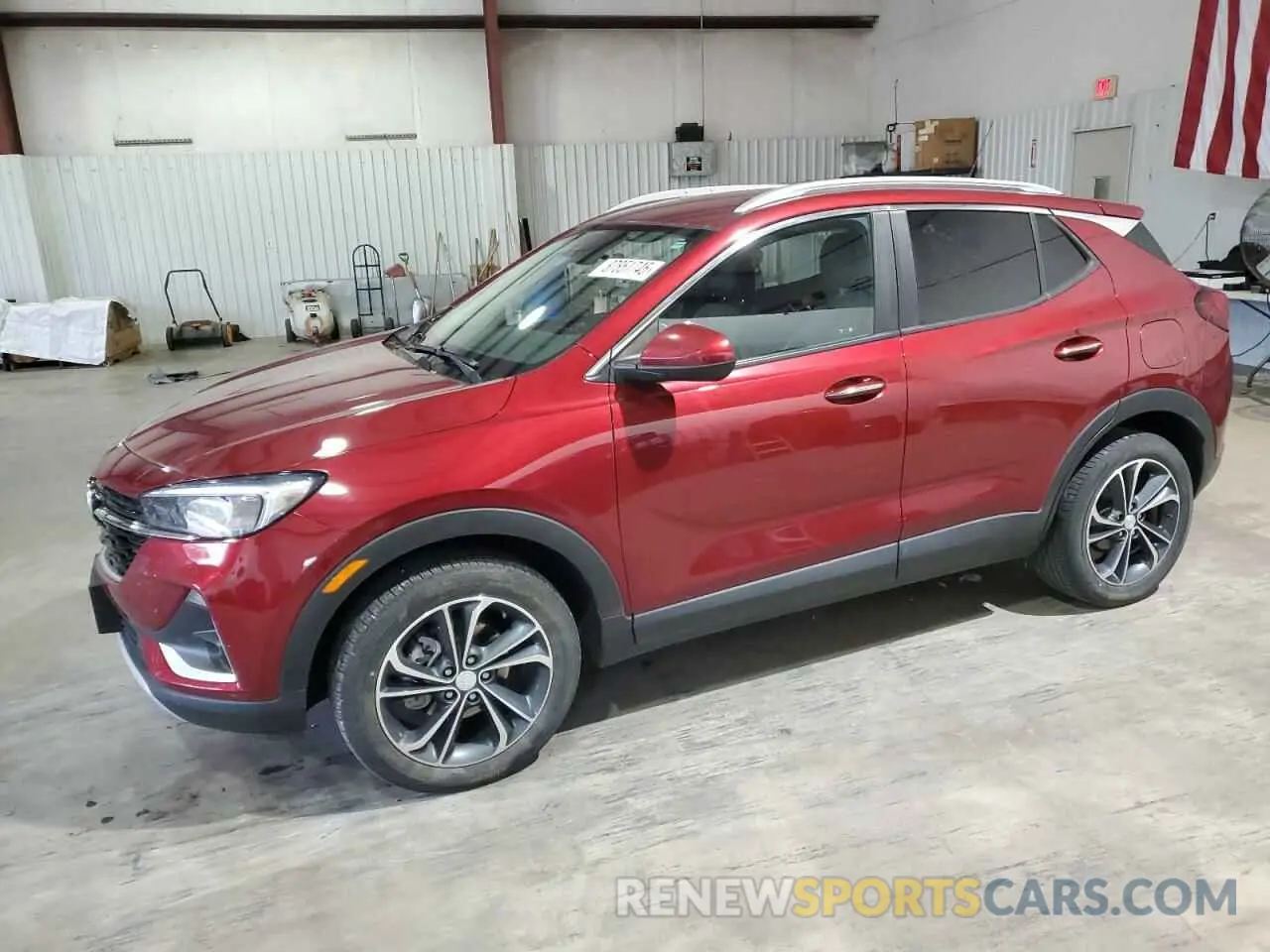 1 Photograph of a damaged car KL4MMDSL2NB025251 BUICK ENCORE 2022