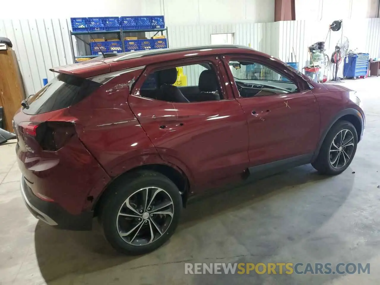 3 Photograph of a damaged car KL4MMDSL2NB025251 BUICK ENCORE 2022