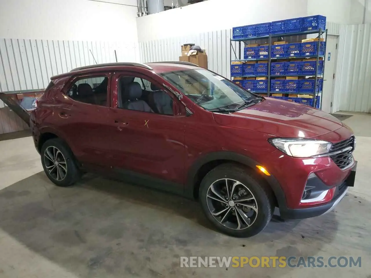 4 Photograph of a damaged car KL4MMDSL2NB025251 BUICK ENCORE 2022