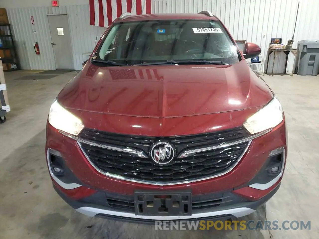 5 Photograph of a damaged car KL4MMDSL2NB025251 BUICK ENCORE 2022