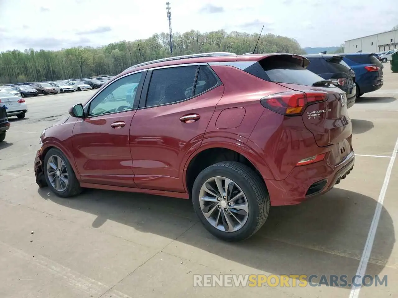 2 Photograph of a damaged car KL4MMDSL2NB107626 BUICK ENCORE 2022