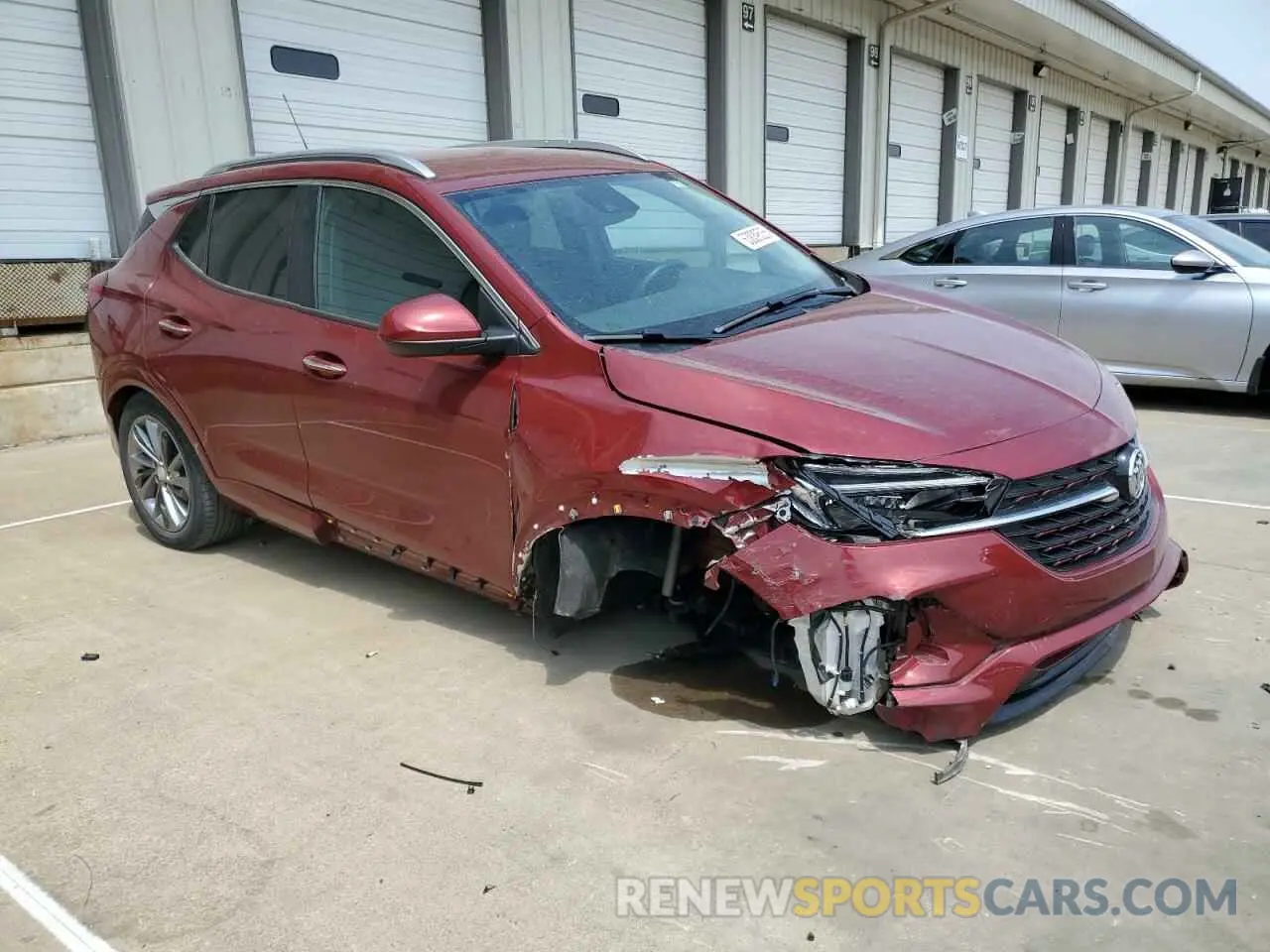 4 Photograph of a damaged car KL4MMDSL2NB107626 BUICK ENCORE 2022
