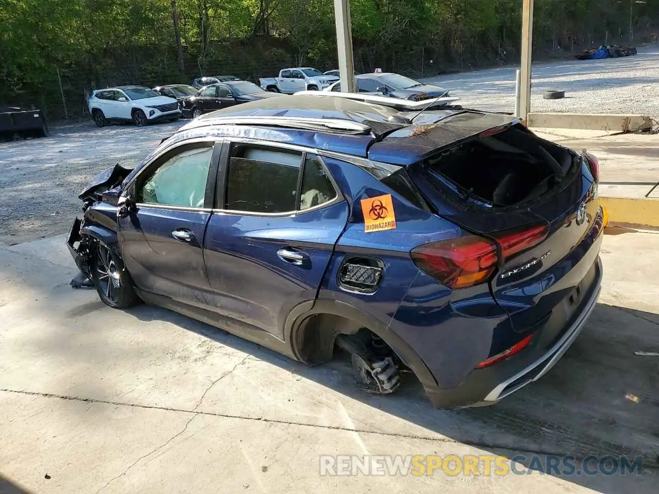 2 Photograph of a damaged car KL4MMDSL3NB013237 BUICK ENCORE 2022