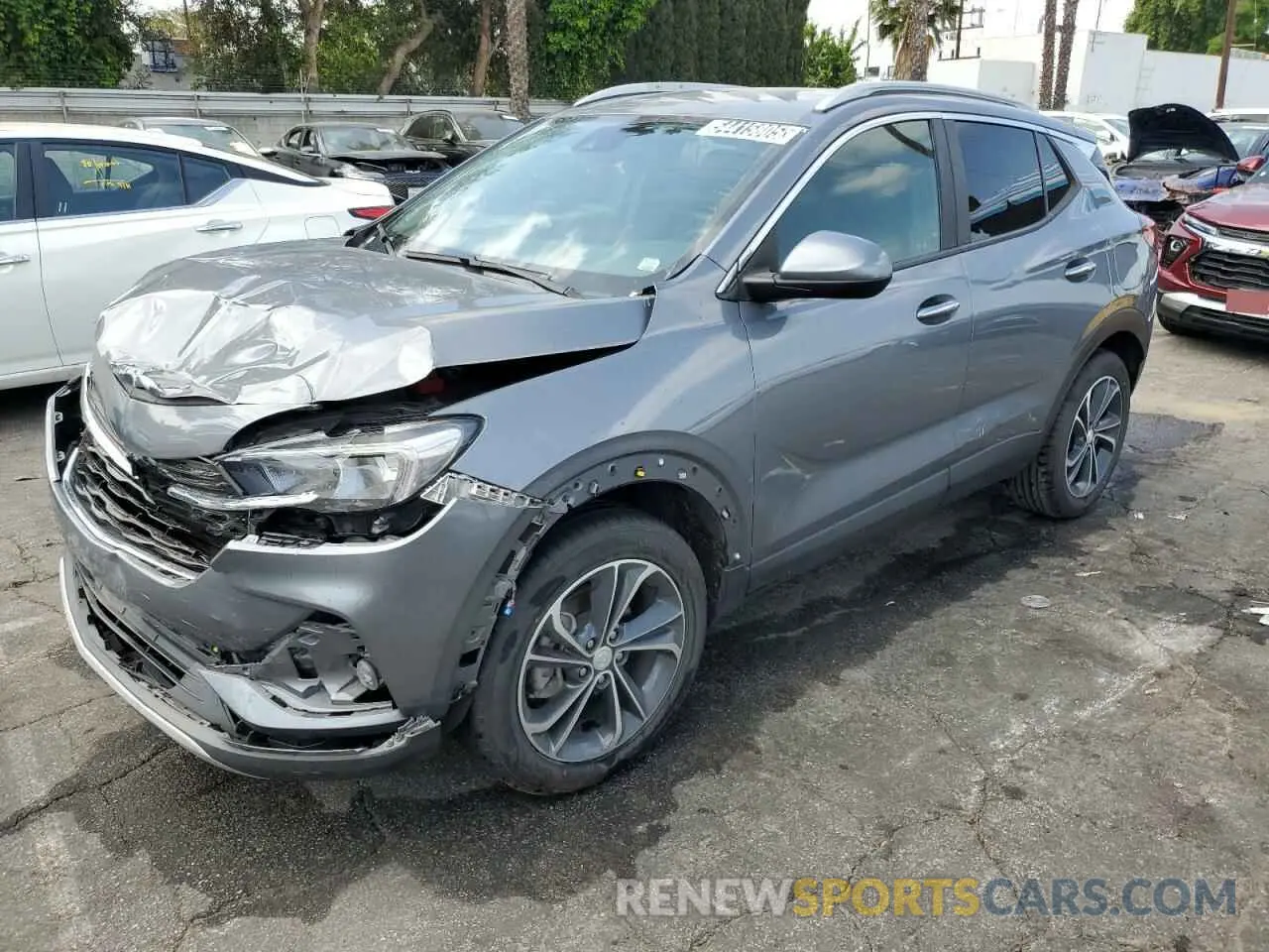 1 Photograph of a damaged car KL4MMDSL4NB063869 BUICK ENCORE 2022
