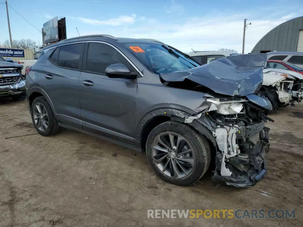 4 Photograph of a damaged car KL4MMDSL4NB090845 BUICK ENCORE 2022