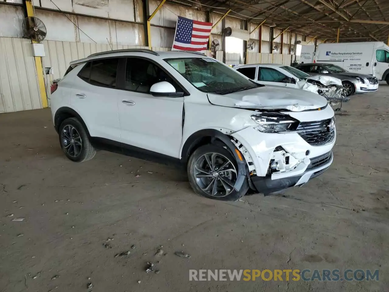 4 Photograph of a damaged car KL4MMDSL6NB070774 BUICK ENCORE 2022
