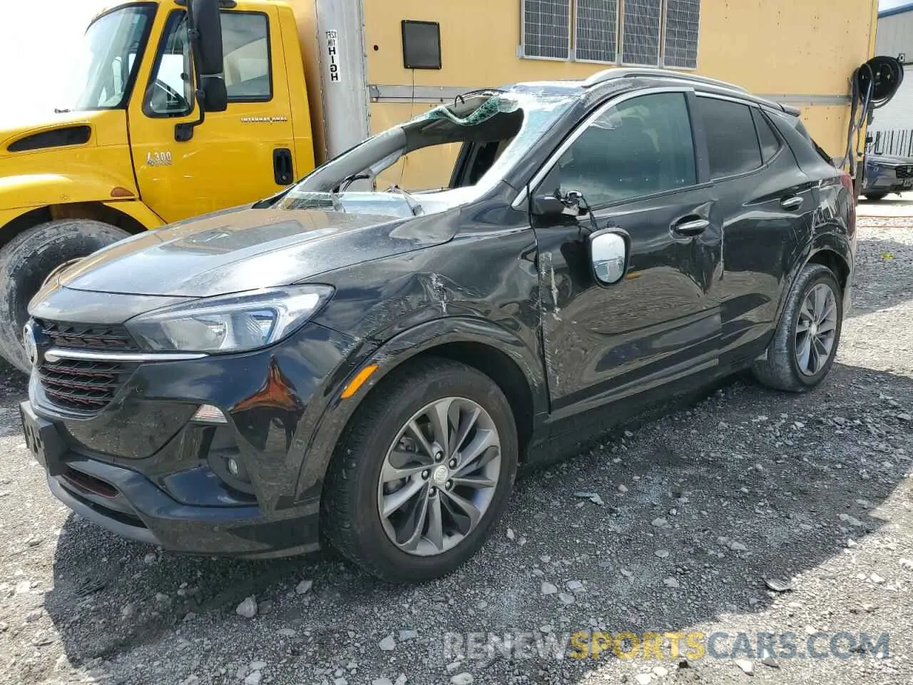 1 Photograph of a damaged car KL4MMDSL8NB042362 BUICK ENCORE 2022