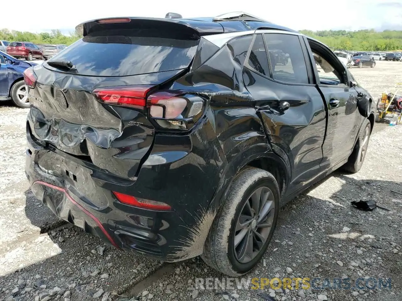 3 Photograph of a damaged car KL4MMDSL8NB042362 BUICK ENCORE 2022