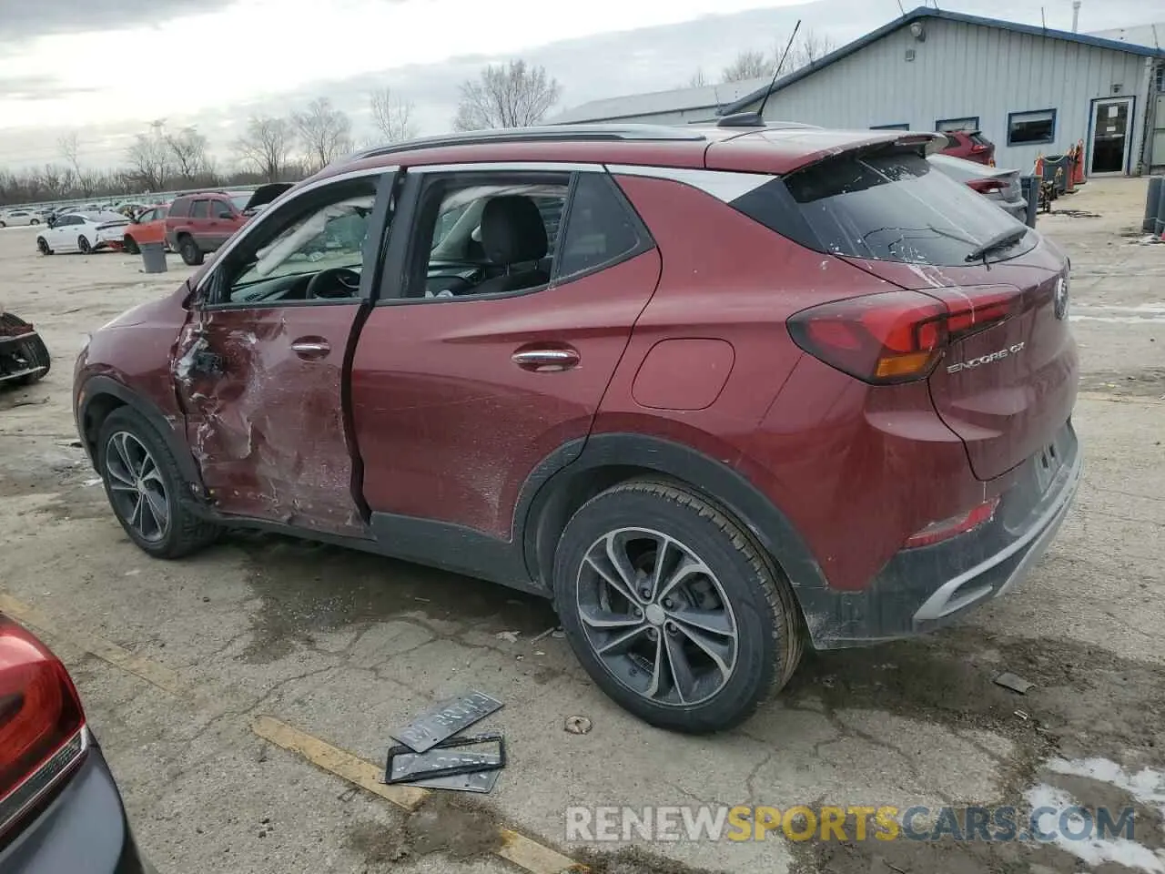 2 Photograph of a damaged car KL4MMDSL9NB021908 BUICK ENCORE 2022