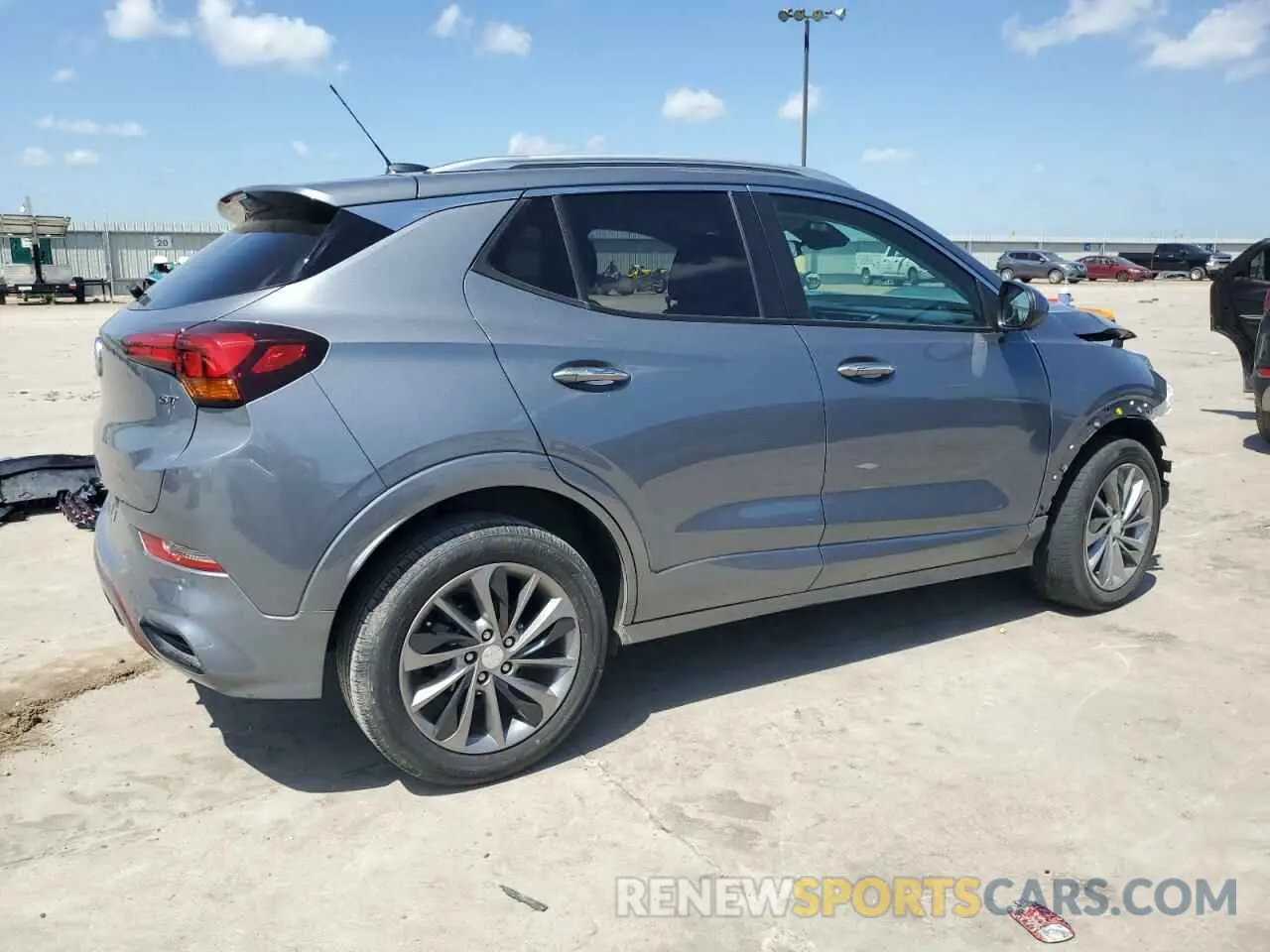 3 Photograph of a damaged car KL4MMESL5NB030837 BUICK ENCORE 2022