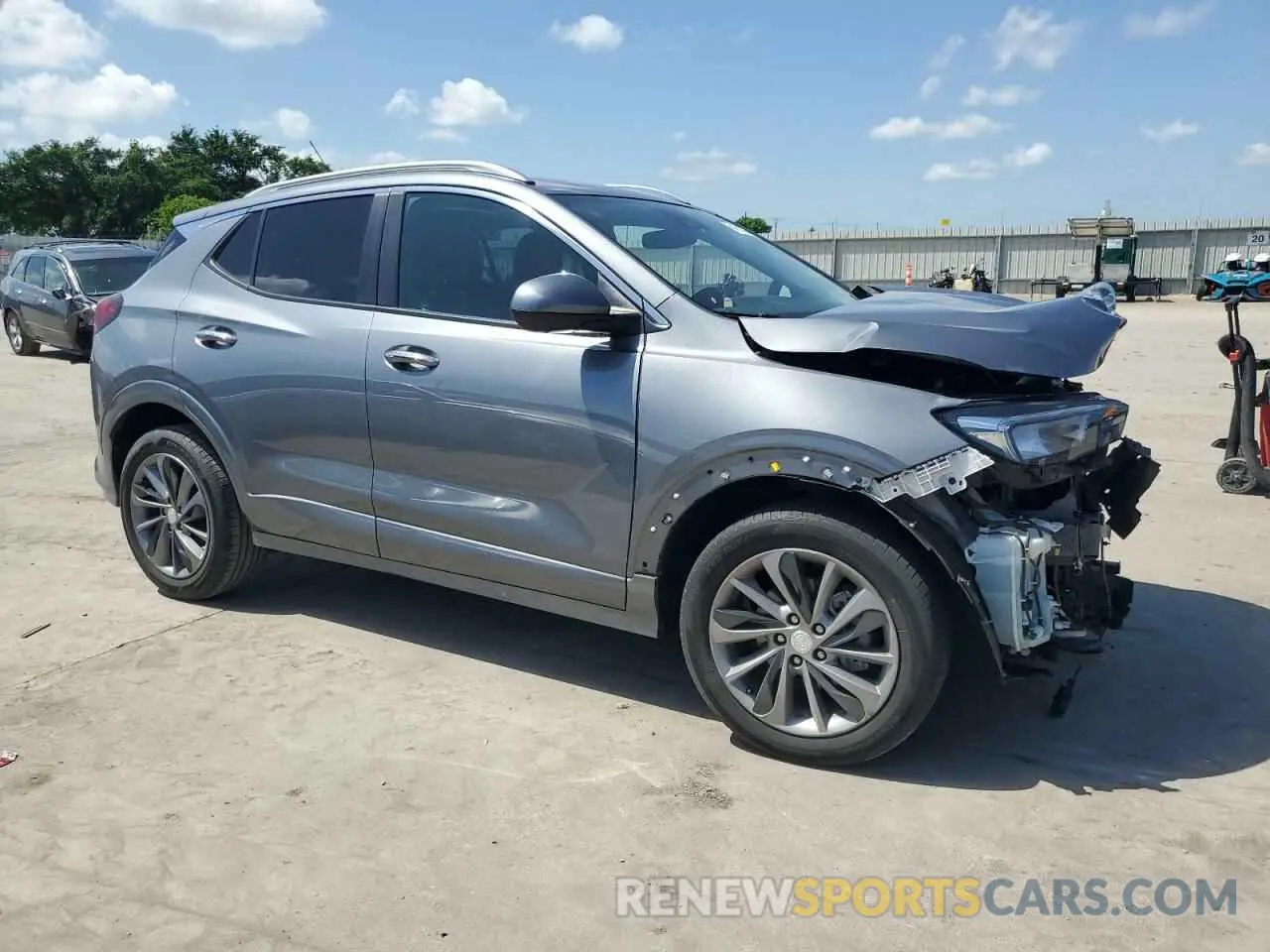 4 Photograph of a damaged car KL4MMESL5NB030837 BUICK ENCORE 2022