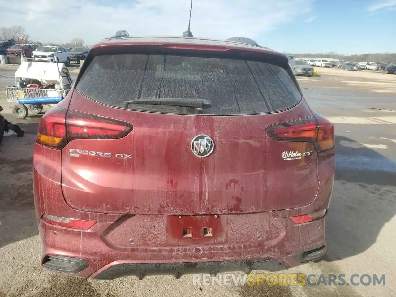 6 Photograph of a damaged car KL4MMESL7NB041886 BUICK ENCORE 2022