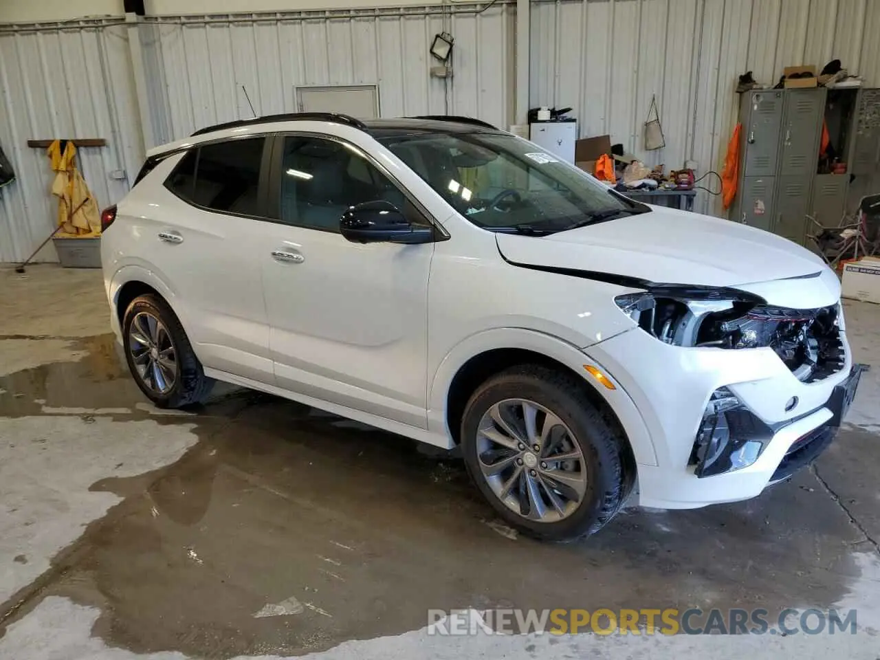 4 Photograph of a damaged car KL4MMESL7NB048031 BUICK ENCORE 2022