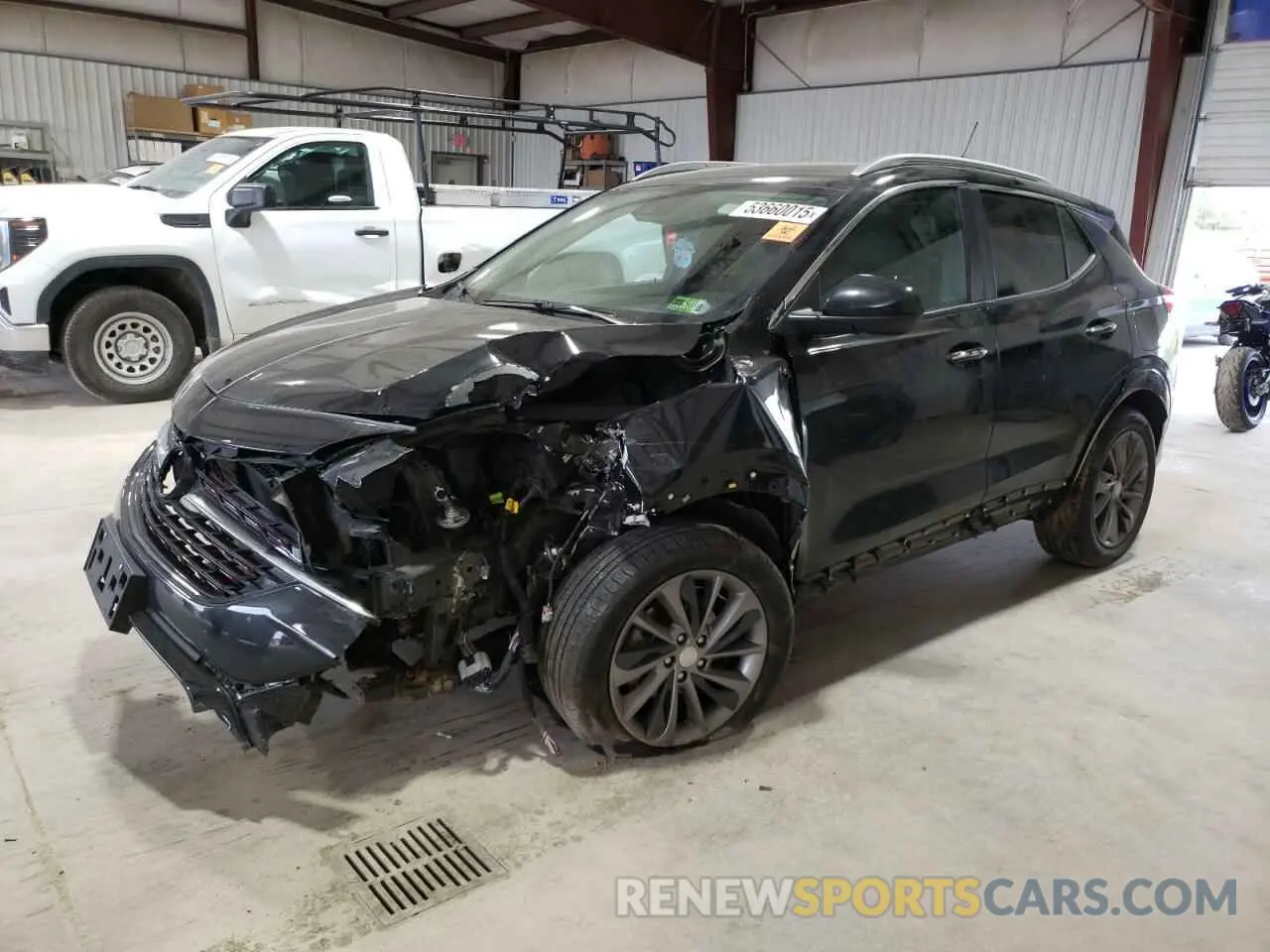 1 Photograph of a damaged car KL4MMESLXNB142131 BUICK ENCORE 2022