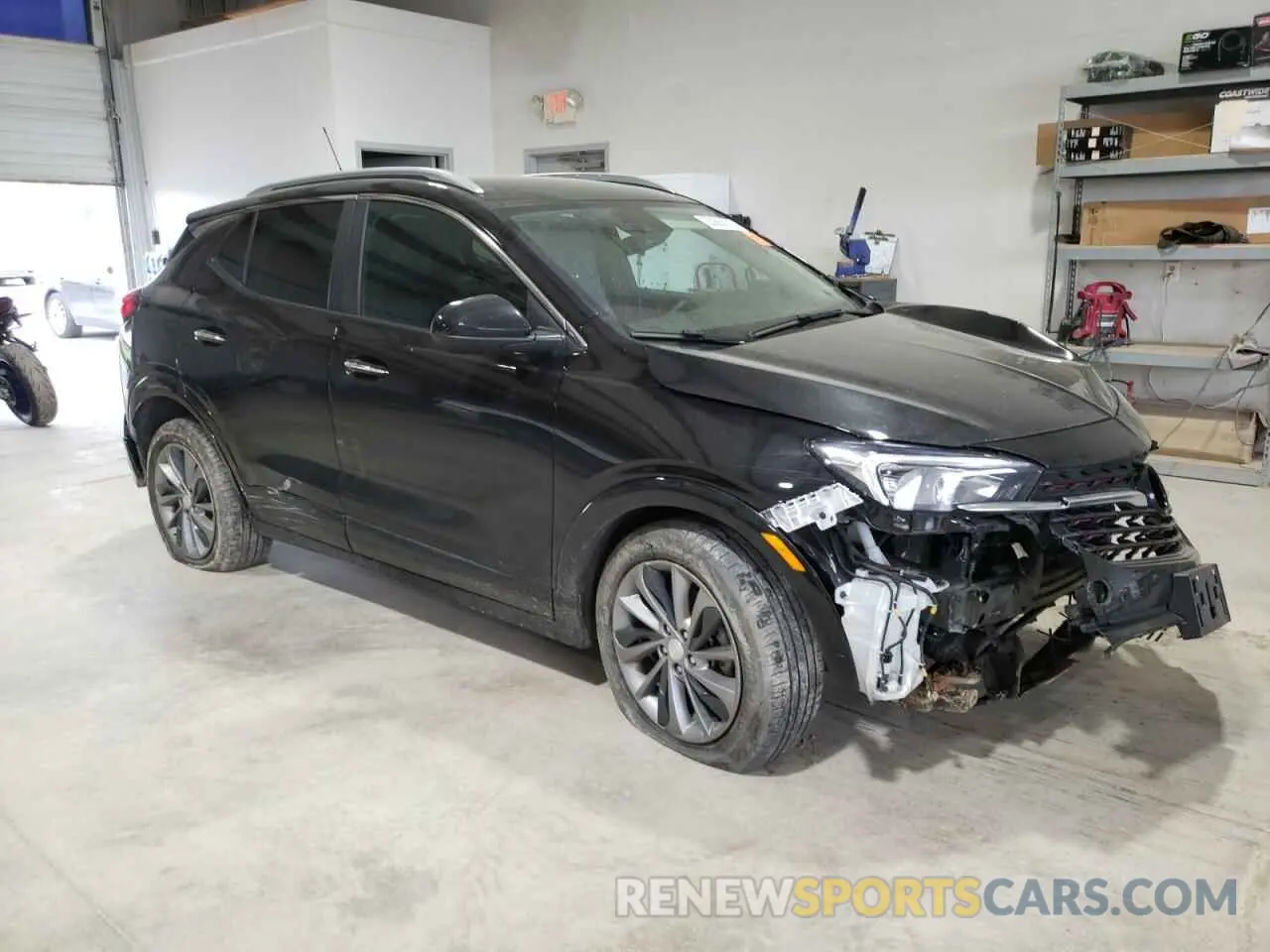 4 Photograph of a damaged car KL4MMESLXNB142131 BUICK ENCORE 2022