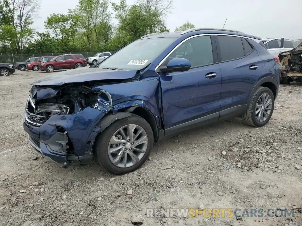 1 Photograph of a damaged car KL4MMFSL4NB046100 BUICK ENCORE 2022