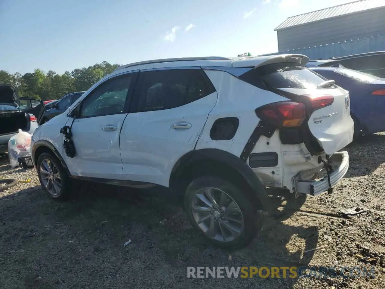 2 Photograph of a damaged car KL4MMFSL9NB064883 BUICK ENCORE 2022
