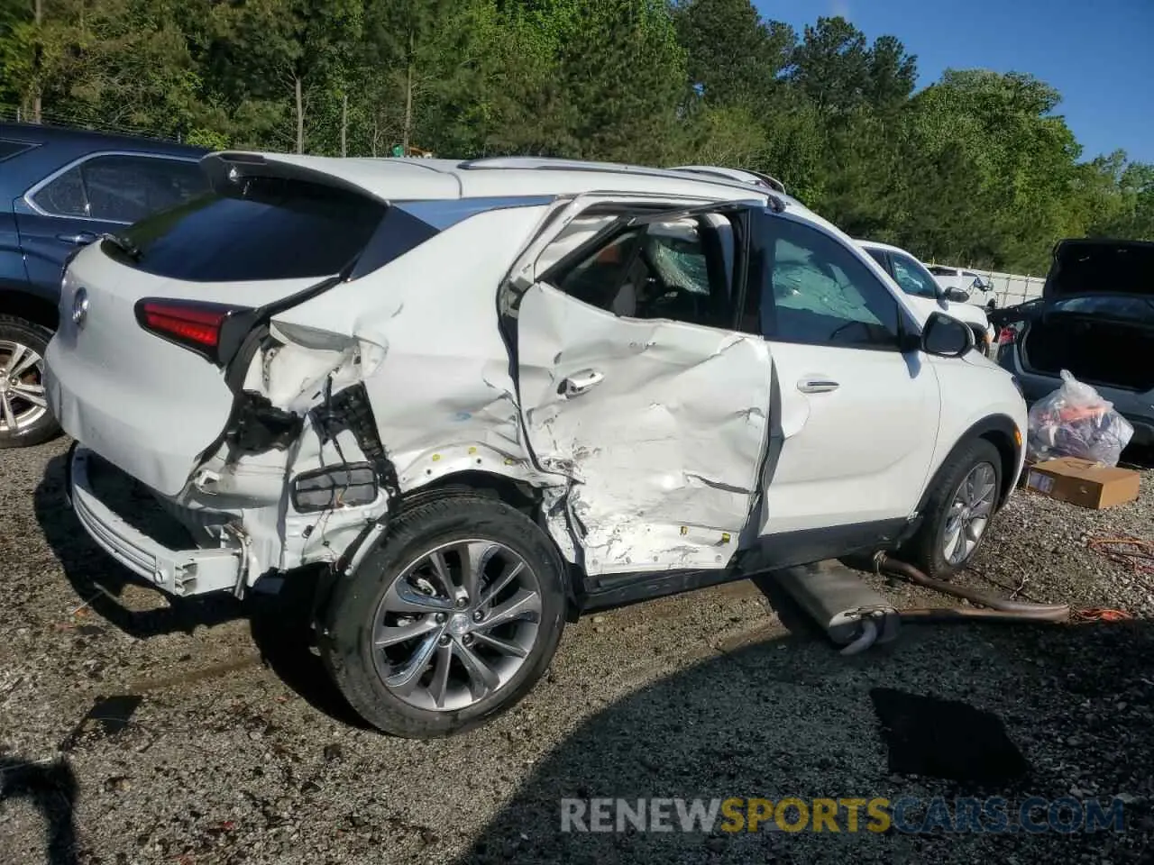 3 Photograph of a damaged car KL4MMFSL9NB064883 BUICK ENCORE 2022