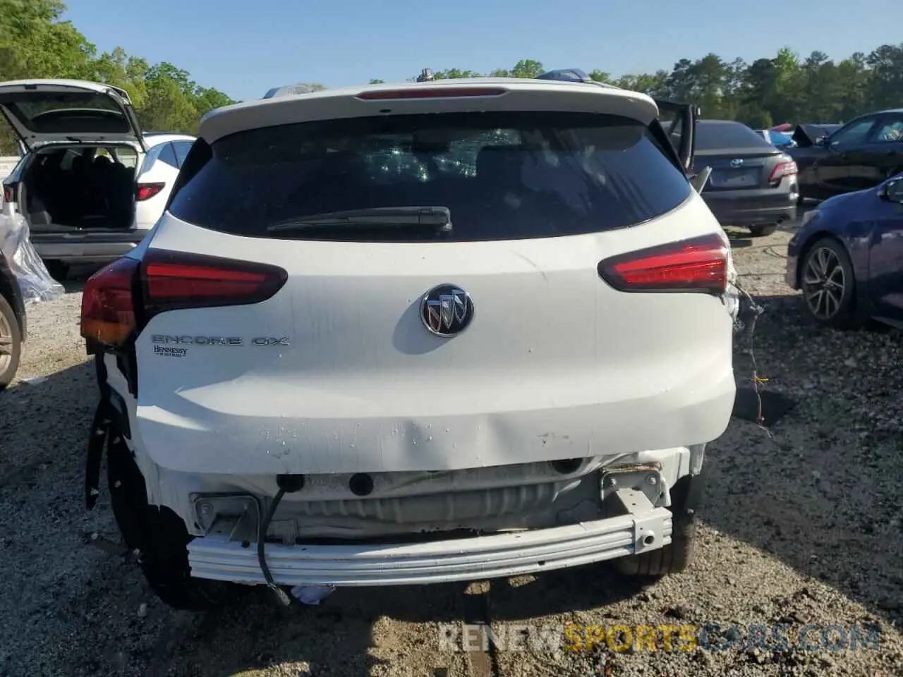 6 Photograph of a damaged car KL4MMFSL9NB064883 BUICK ENCORE 2022