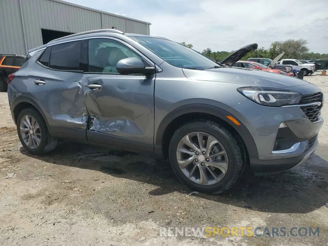 4 Photograph of a damaged car KL4MMFSL9NB069985 BUICK ENCORE 2022