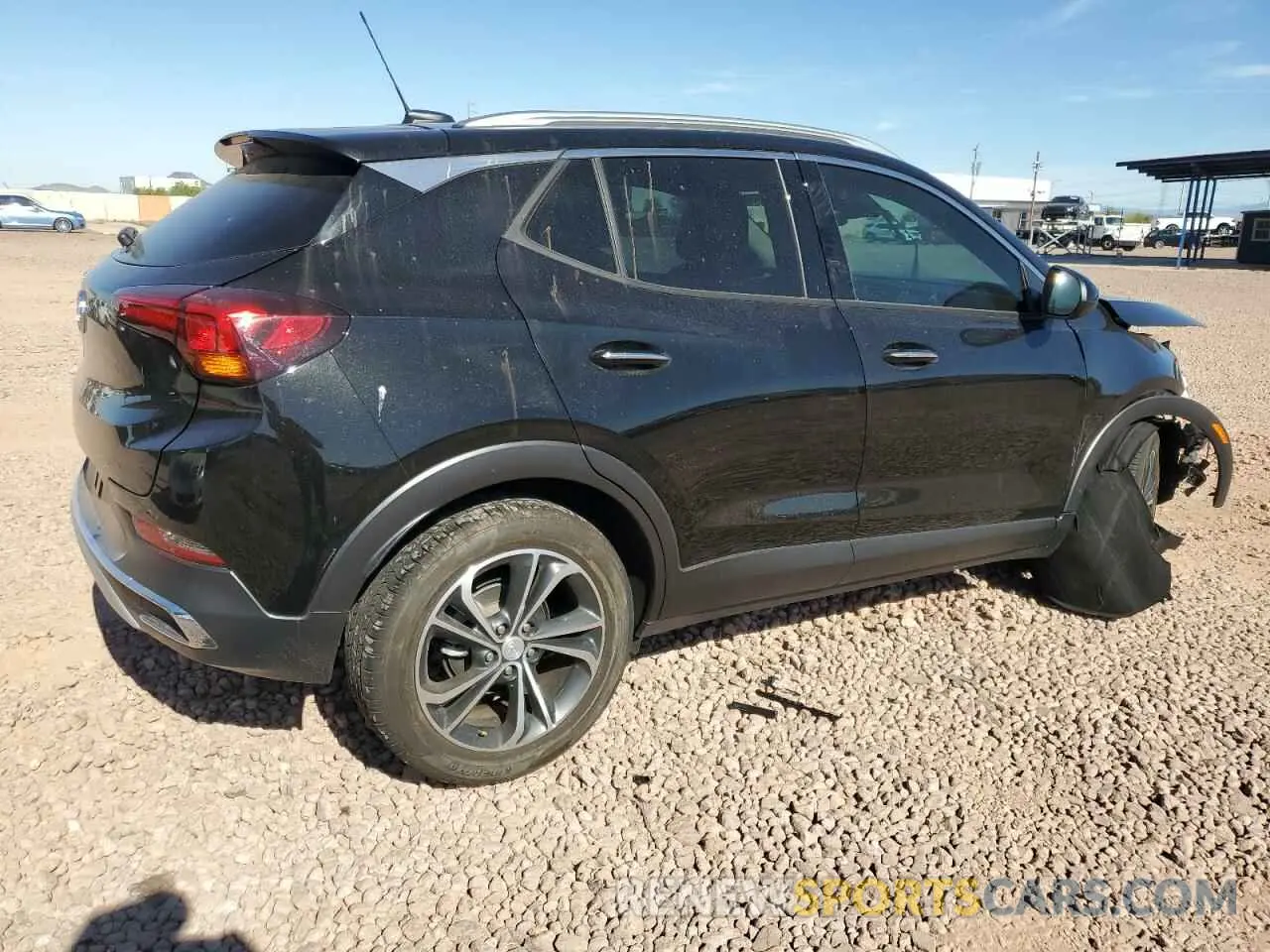 3 Photograph of a damaged car KL4MMFSL9NB084454 BUICK ENCORE 2022