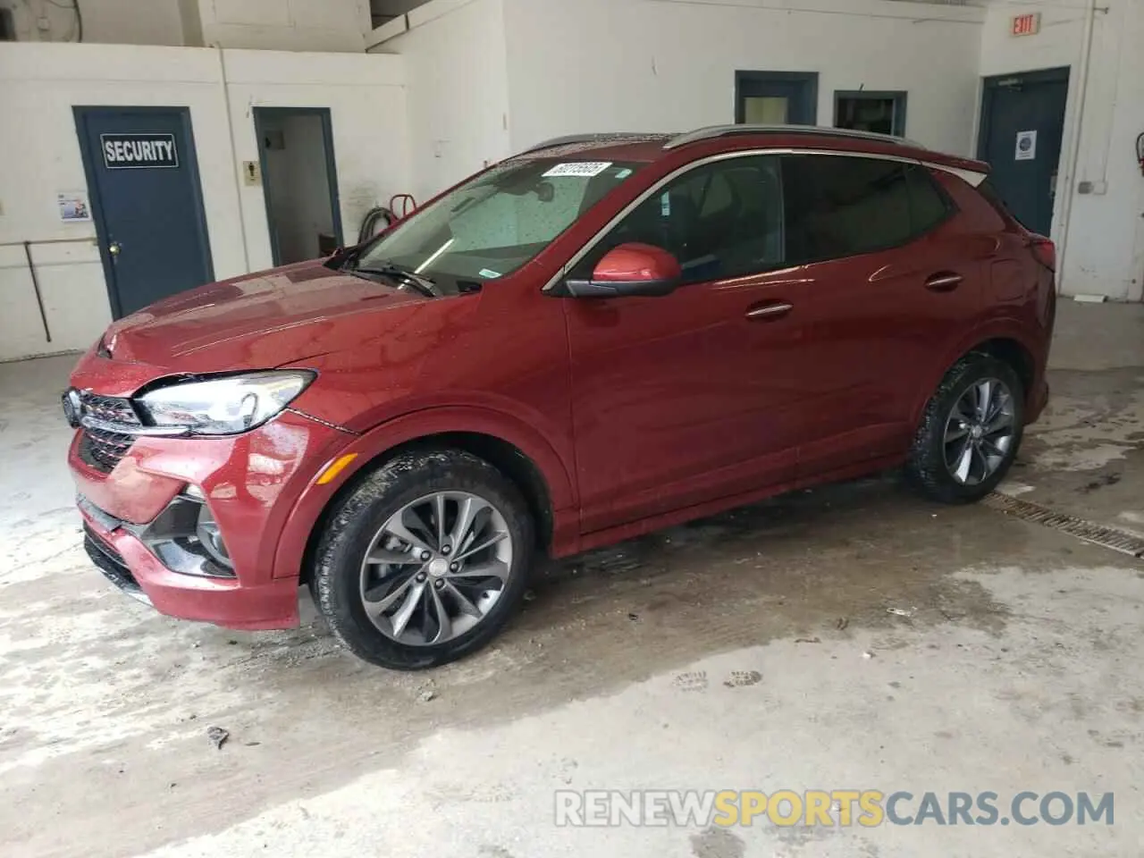 1 Photograph of a damaged car KL4MMGSL6NB033404 BUICK ENCORE 2022