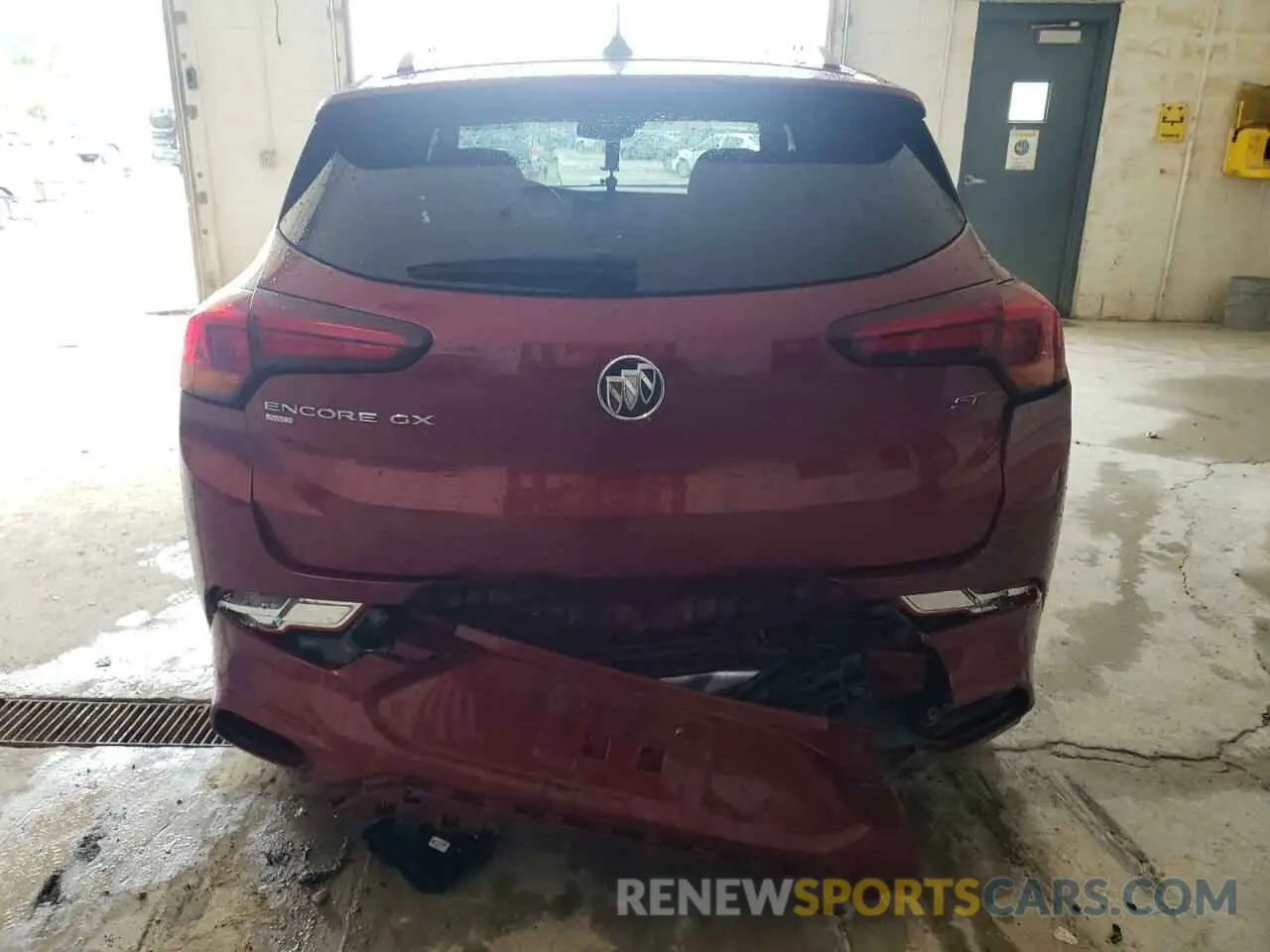 6 Photograph of a damaged car KL4MMGSL6NB033404 BUICK ENCORE 2022