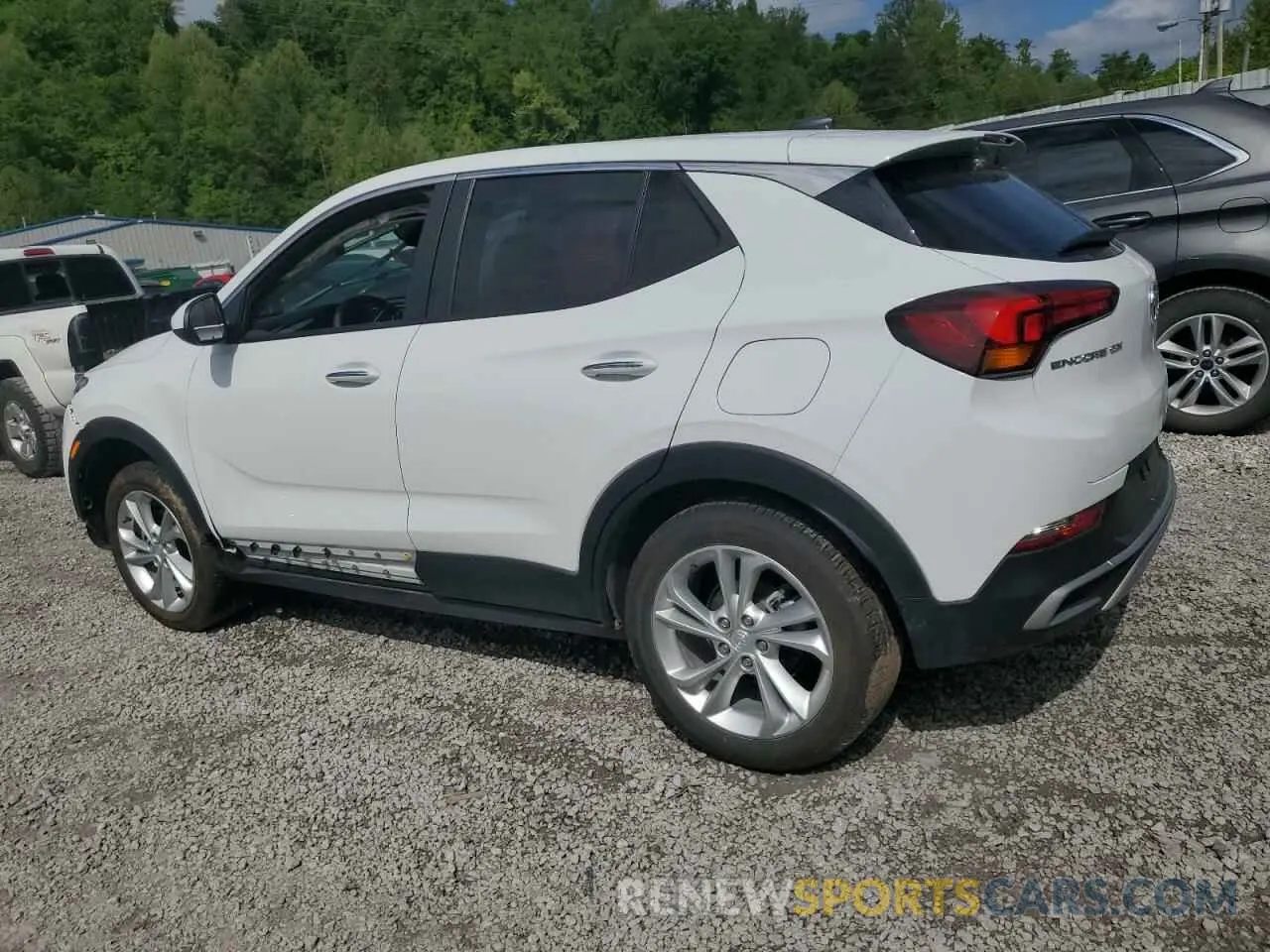 2 Photograph of a damaged car KL4MMBS22PB101128 BUICK ENCORE 2023