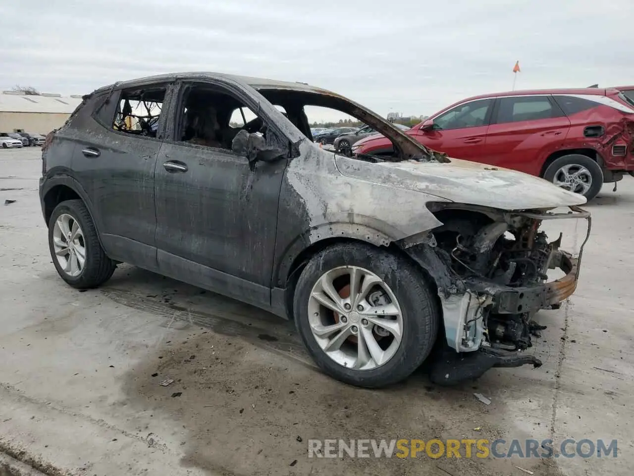 4 Photograph of a damaged car KL4MMBS23PB154193 BUICK ENCORE 2023