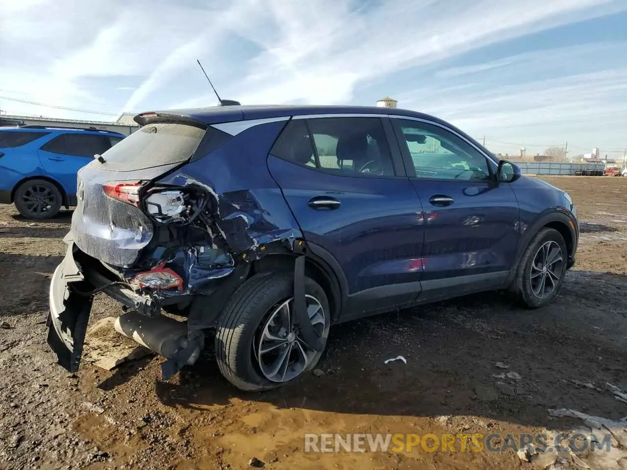 3 Photograph of a damaged car KL4MMBS28PB129368 BUICK ENCORE 2023