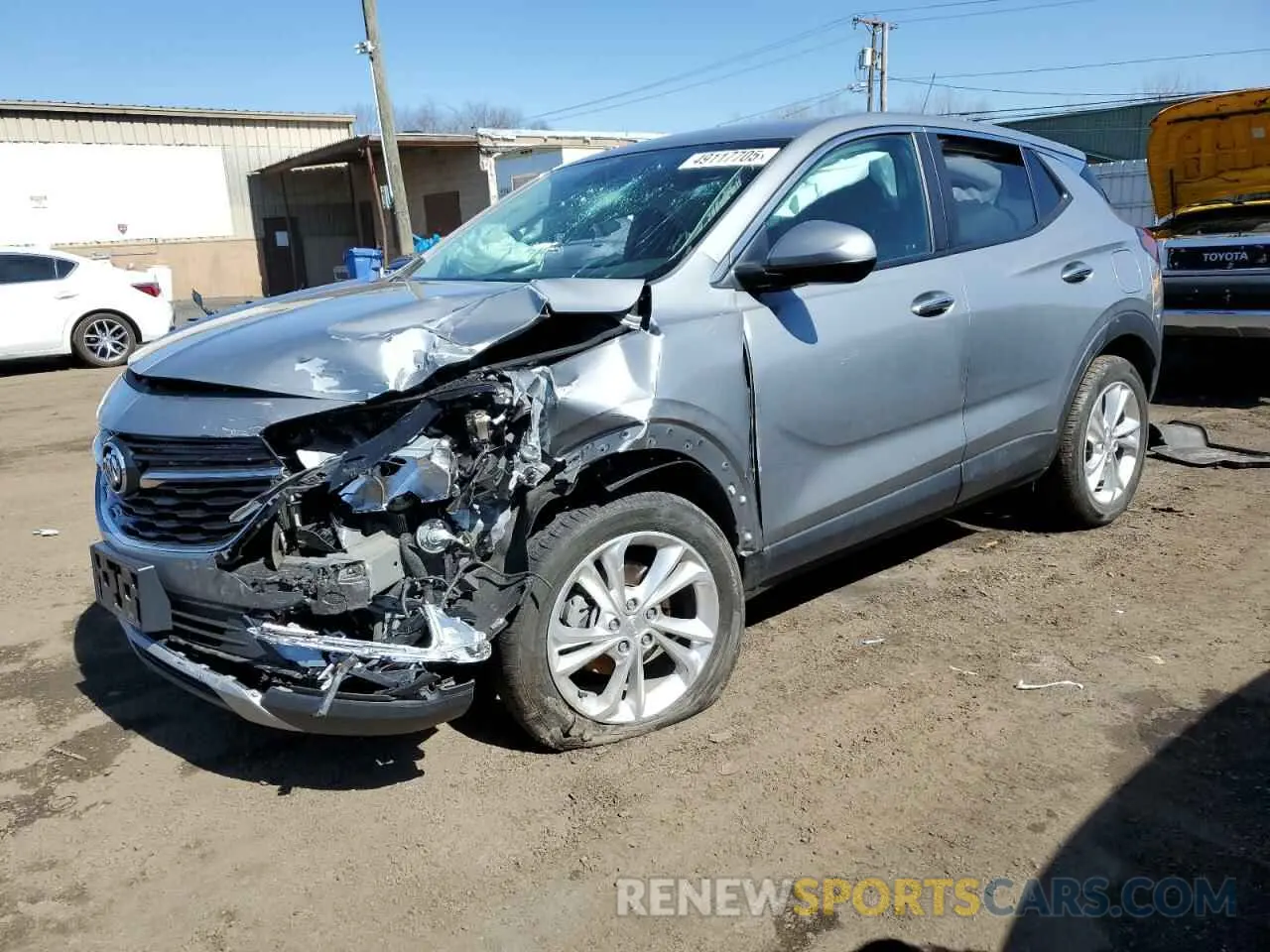 1 Photograph of a damaged car KL4MMCSL3PB114808 BUICK ENCORE 2023