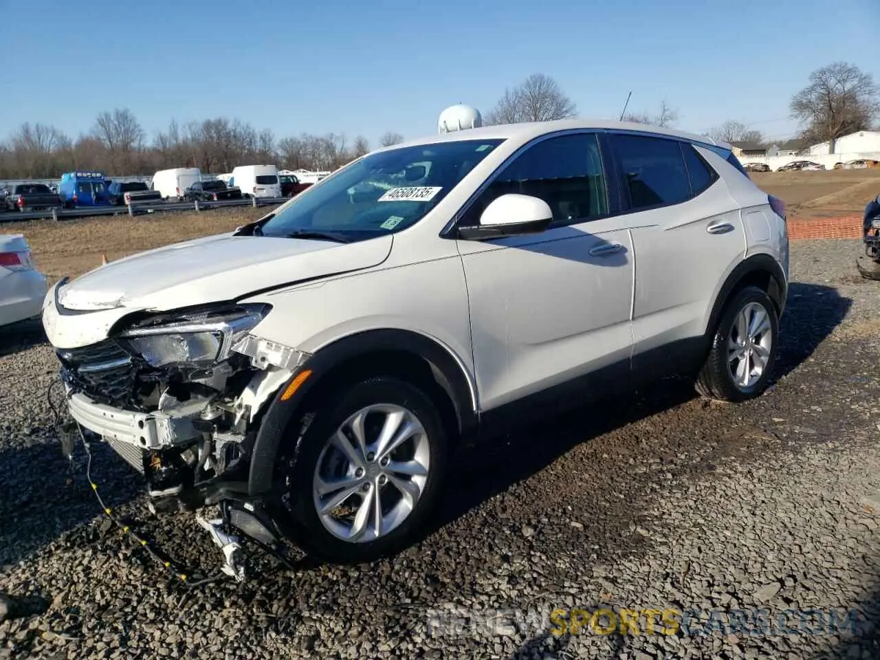 1 Photograph of a damaged car KL4MMCSL6PB116438 BUICK ENCORE 2023