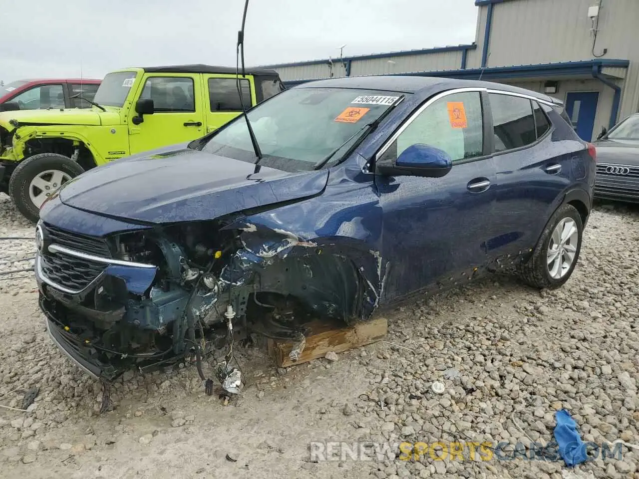 1 Photograph of a damaged car KL4MMCSL9PB009819 BUICK ENCORE 2023
