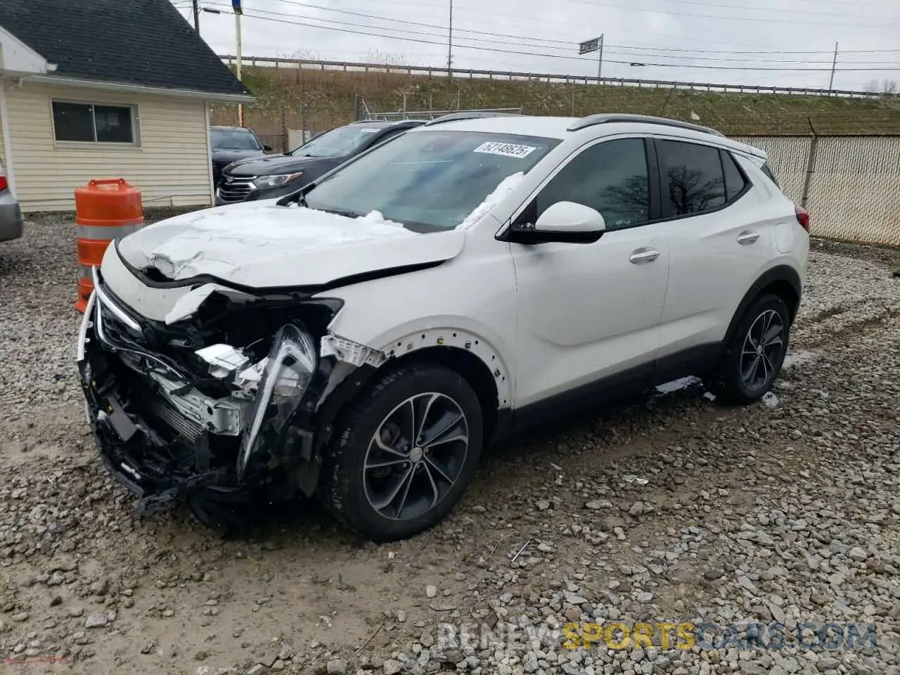 1 Photograph of a damaged car KL4MMDS21PB020407 BUICK ENCORE 2023
