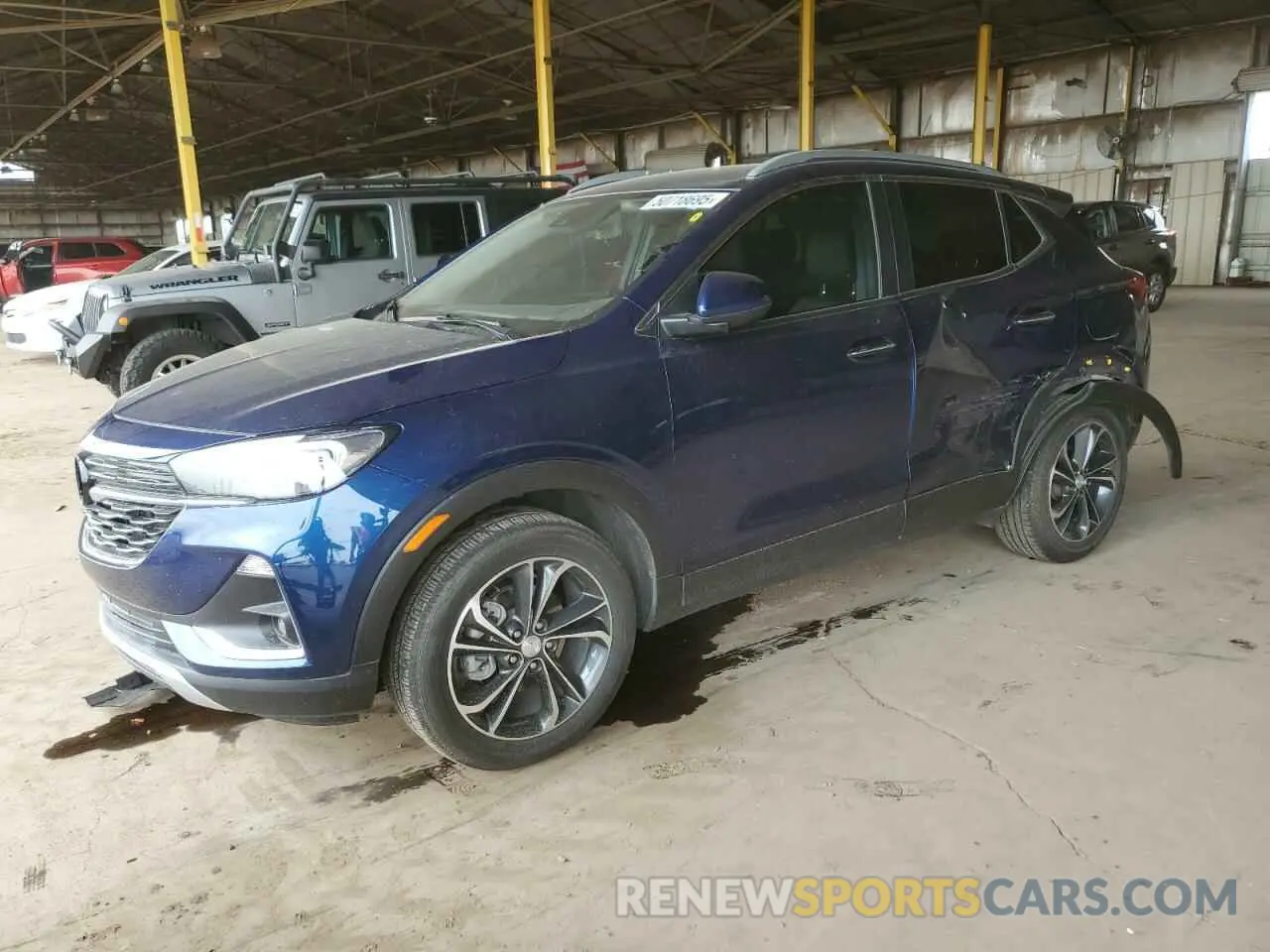 1 Photograph of a damaged car KL4MMDS23PB108780 BUICK ENCORE 2023