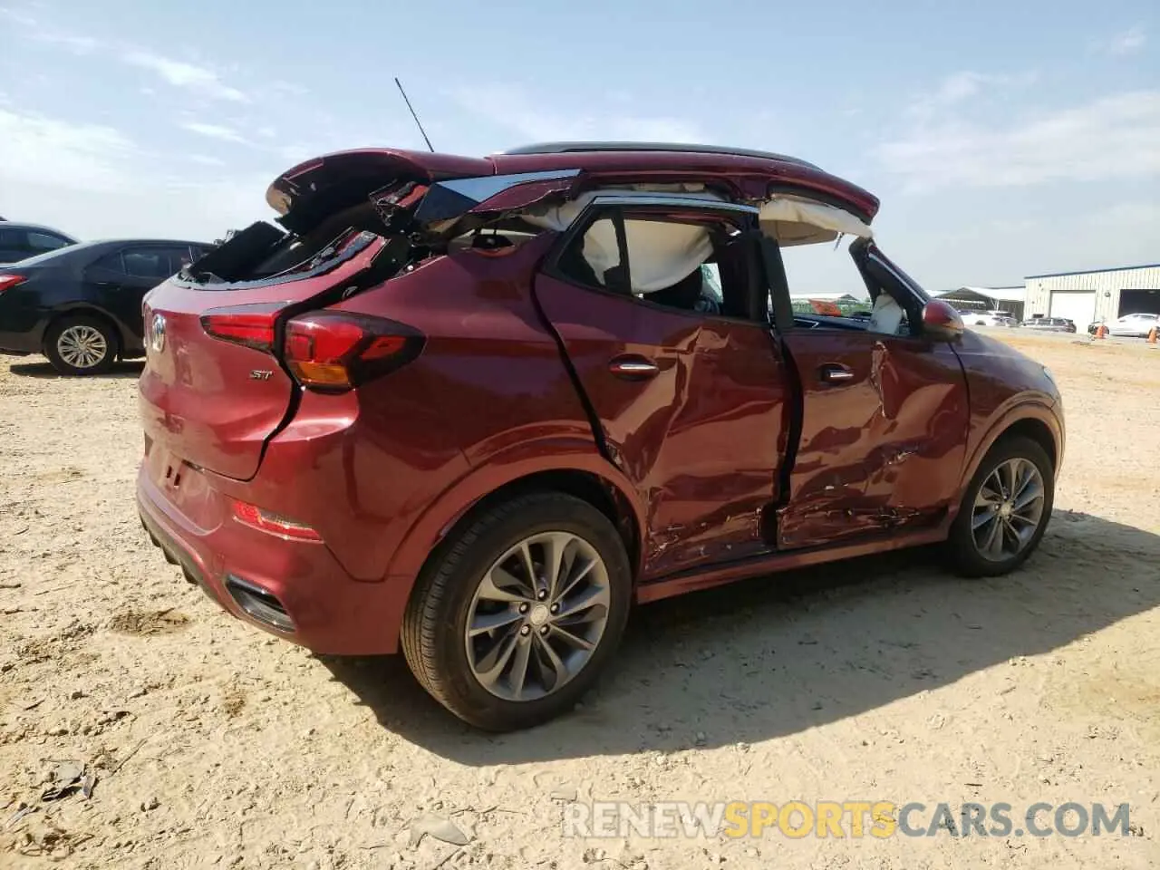 3 Photograph of a damaged car KL4MMDS25PB100227 BUICK ENCORE 2023