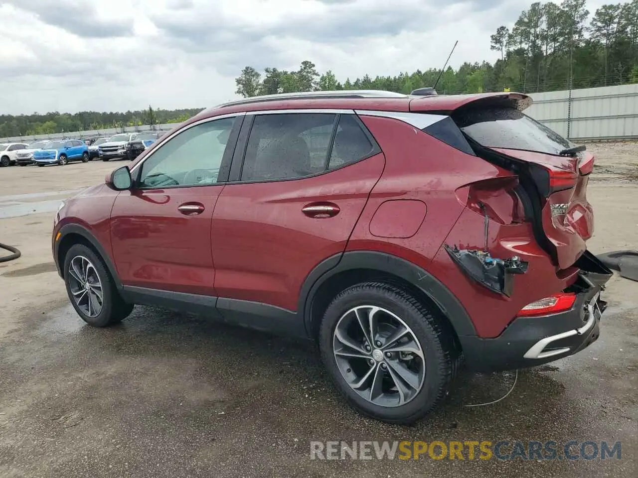 2 Photograph of a damaged car KL4MMDS27PB062306 BUICK ENCORE 2023