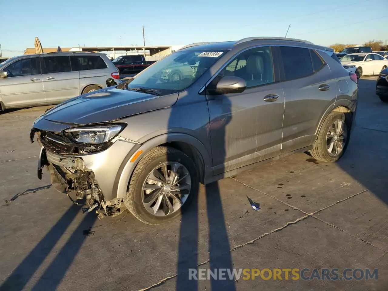 1 Photograph of a damaged car KL4MMDS29PB086820 BUICK ENCORE 2023