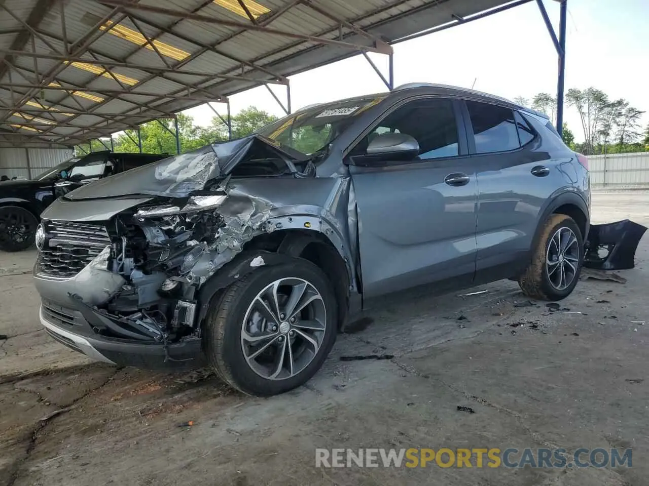 1 Photograph of a damaged car KL4MMDS29PB137250 BUICK ENCORE 2023