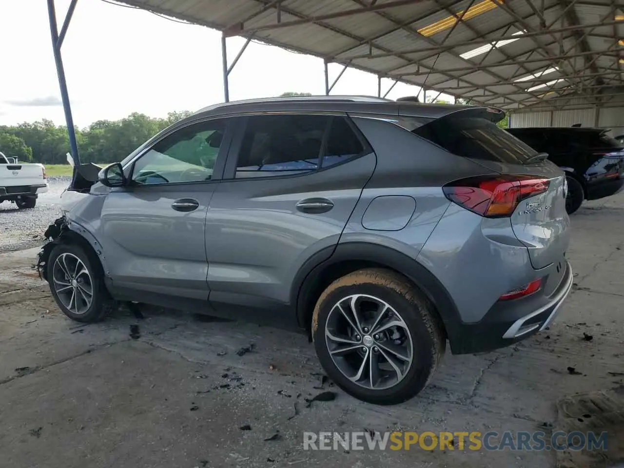 2 Photograph of a damaged car KL4MMDS29PB137250 BUICK ENCORE 2023