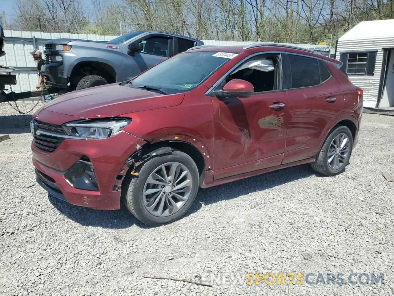 1 Photograph of a damaged car KL4MMDS2XPB091461 BUICK ENCORE 2023