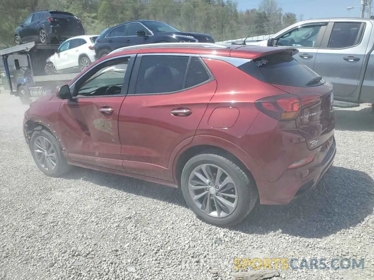 2 Photograph of a damaged car KL4MMDS2XPB091461 BUICK ENCORE 2023