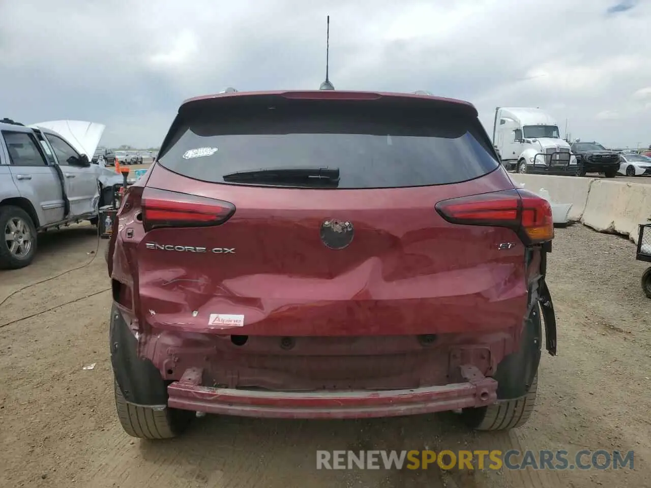 6 Photograph of a damaged car KL4MMDSL1PB079014 BUICK ENCORE 2023