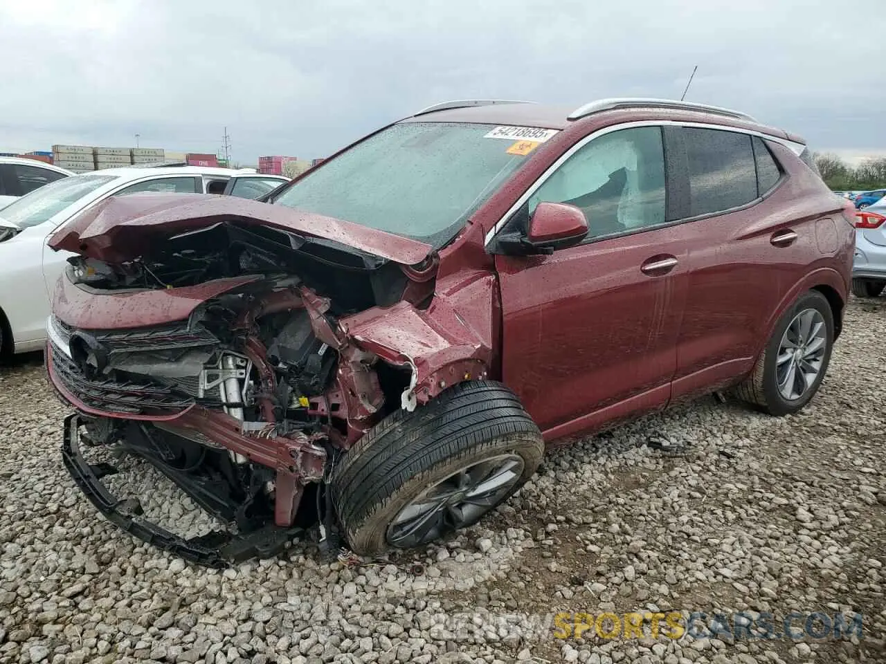 1 Photograph of a damaged car KL4MMDSL2PB165092 BUICK ENCORE 2023
