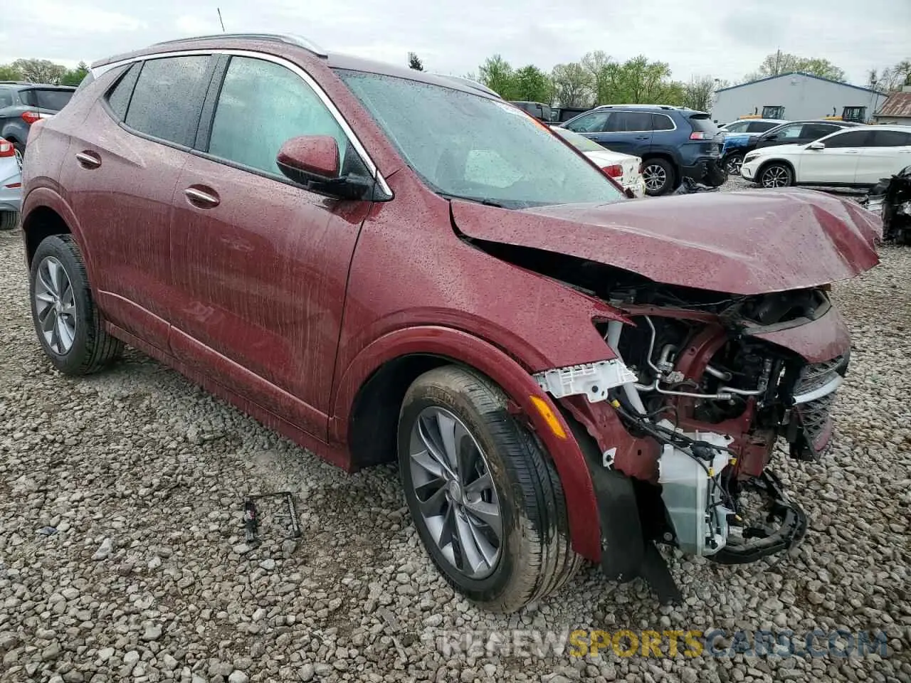 4 Photograph of a damaged car KL4MMDSL2PB165092 BUICK ENCORE 2023