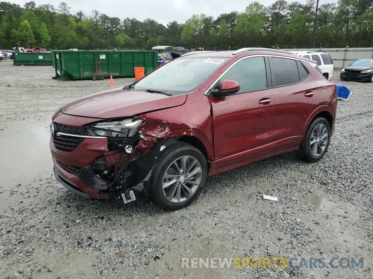 1 Photograph of a damaged car KL4MMDSL3PB044751 BUICK ENCORE 2023