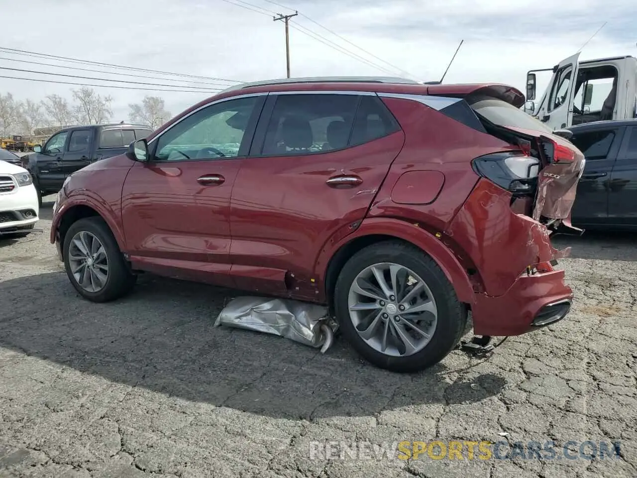 2 Photograph of a damaged car KL4MMDSL6PB149235 BUICK ENCORE 2023